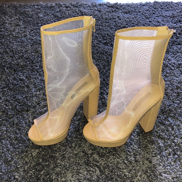 Mesh Block Heel - Picture 7 of 8